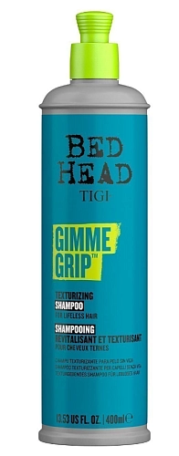 TIGI, BED HEAD, Текстирующий шампунь, Gimme Grip, 400 мл