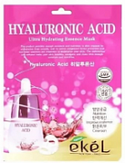 EKEL, Hyaluronic Acid Ultra Hydrating Essence Mask, Тканевая маска для лица с гиалуроновой кислотой, 25 мл