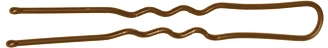 DEWAL, Шпильки коричневые, волна 45 мм, 60 шт/уп, на блистере, мягкие, SLT45V-3/60