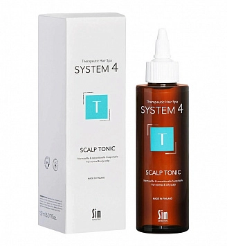 System 4, Терапевтический тоник "Т", для улучшения кровообращения кожи головы и роста волос, 150 мл