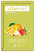 YU•R, С Yu-r Me Vitamin C Sheet Mask, Маска для лица с витамином С, 25 g