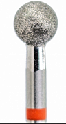 КМИЗ, Головка алмазная, шар 5.0*4.8 мм, мелкая, (ГСАШ-5,0П-М)
