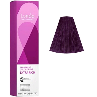 LONDA PROFESSIONAL, COLOR, Стойкая крем-краска для волос №3/6 темный шатен фиолетовый, Extra Rich, 60 мл