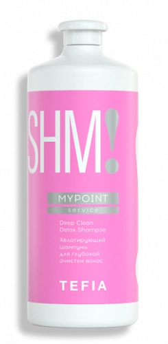 TEFIA, SHM, MYPOINT, Хелатирующий шампунь для глубокой очистки волос, 1000мл