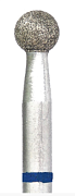 КМИЗ, Головка алмазная, шар 3.1*2.7 мм, средняя, (ГСАШ-3,1П-С)