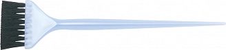 DEWAL, Кисть для окрашивания голубая, с черной волнистой щетиной, узкая 50 мм, JPP048 blue