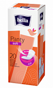 BELLA, Прокладки женские гигиенические, Panty Soft, (20 шт/упак)