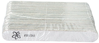 IRISK,Пилки одноразовые овальные на деревянной основе 180/240, 50 шт