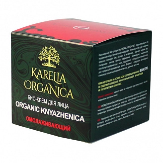 KARELIA ORGANICA, Био-крем для лица омолаживающий, Organic Knyazhenika, 50 мл