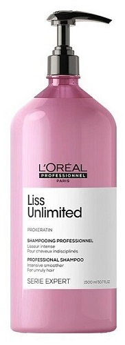 L'OREAL PROFESSIONNEL, SERIE EXPERT, Шампунь Liss Unlimited, для непослушных волос, 1500 мл