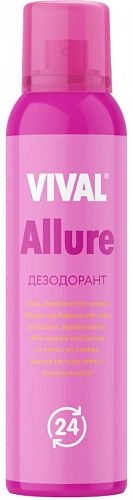 VIVAL, Дезодорант Allure, 150 мл