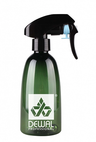 DEWAL, Распылитель пластиковый, зеленый, с металлическим шариком ,250 мл JC0036green