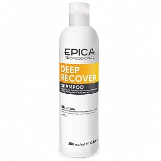 EPICA, Deep Recover Шампунь д/восст. поврежденных волос с маслом слад. миндаля и экстрактом ламинарии, 300мл.