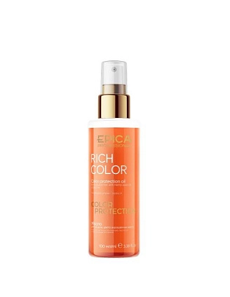 EPICA, Rich Color Масло для защиты цвета окрашенных волос с маслом семян конопли и лецитином «RICH COLOR», 100 мл.