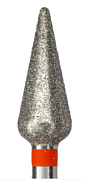 КМИЗ, Головка алмазная, капля с закругленным концом 5,0*12,5 мм, мелкая, (ГСАПЗ-5,0П-12,5 М)