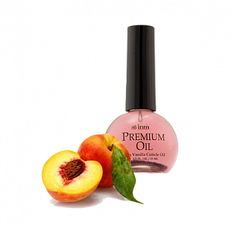 INM, Масло для кутикулы с ароматом персика Premium Peach Oil, 13,3 мл