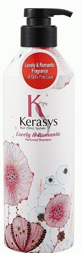 KeraSys, PERFUMED LINE, Шампунь для волос, Романтик, 400 мл