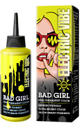 BAD GIRL, Оттеночное средство, неоновый желтый, Electric Vibe, 150 мл
