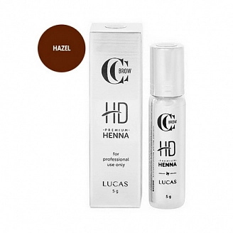 CC Brow, Хна для бровей Premium henna HD, Hazel (Орех) 5 гр.