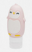 DEWAL, BEAUTY, Дорожная баночка для путешествий "Пингвин", цвет розовый, 90 мл, DFZ-12
