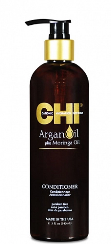 CHI, ARGAN OIL, Кондиционер с экстрактом масла Арганы и дерева Маринга, 355 мл
