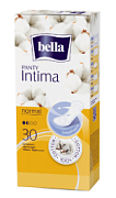 BELLA, Ультратонкие женские гигиенические ежедневные прокладки, с органическим хлопком, bella PANTY Intima, normal, (30 шт/упак)
