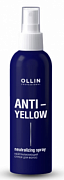 OLLIN, ANTI-YELLOW, Нейтрализующий спрей для волос, 150 мл