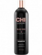 CHI, LUXURY, Шампунь с маслом семян черного тмина для мягкого очищения волос, 355 мл