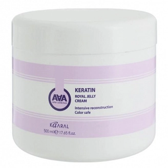 KAARAL, AAA, Питательная крем-маска для восстановления окрашенных и химически обработанных волос, 500 мл