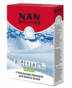 NAN, Стиральный порошок для белого белья, 400 гр