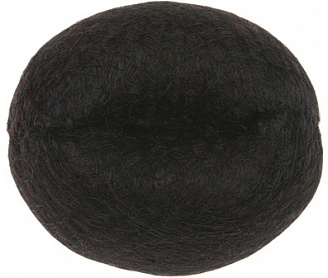 DEWAL, Валик для прически, искусственный волос+сетка, коричневый d14, HO-5141Brown