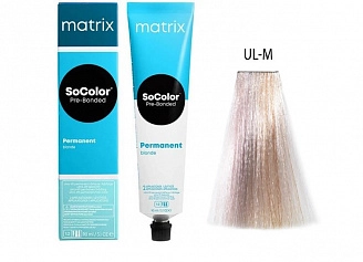 MATRIX, SOCOLOR Pre-Bonded, Крем-краска для волос №UL-M, мокка , 90 мл
