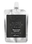 KAARAL, BLONDE ELEVATION, Черный угольный осветляющий крем для волос, 250 мл