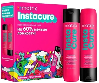 MATRIX, Instacure, Набор для восстановления волос (шампунь 300 мл + кондиционер 300 мл)