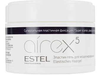 ESTEL PROFESSIONAL, AIREX, Эластик-гель  для моделирования волос суперсильной пластичной фиксации, 75 мл
