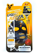 ELIZAVECCA, Power Ringer Mask Pack Black Charcoal Honey Deep, Тканевая маска c древесным углем и медом, 23 мл