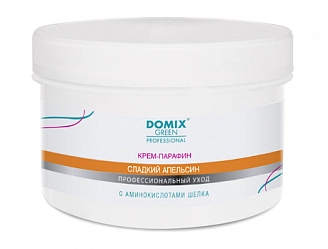 DOMIX GREEN PROFESSIONAL,  Крем-парафин "Сладкий апельсин" с аминокислотами шелка, 60 мл