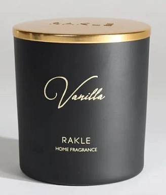 RAKLE, ELEGANT, Ароматическая свеча "Ваниль", 120 г (без коробки)