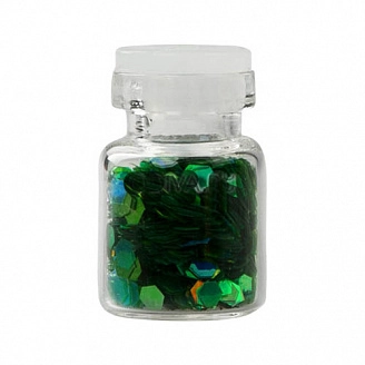 IRISK, Декор Fish scales в стеклянной бутылочке №07