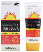 LEBELAGE, Солнцезащитный крем для лица SPF50/PA+++, 70мл.