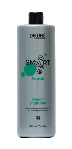 DEWAL, Шампунь восстанавливающий для поврежденных волос SMART CARE Repair Shampoo, 1000 мл