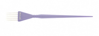 DEWAL, Кисть для окрашивания, голубая, с белой прямой щетиной, узкая, 20 мм, JB-302