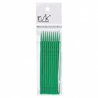 IRISK, Микрощеточки в пакете, размер M №01, зеленые, (10 шт/упак)
