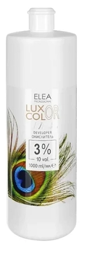 ELEA PROFESSIONAL, LUXOR COLOR, Окислитель для волос  3%, 1000 мл 