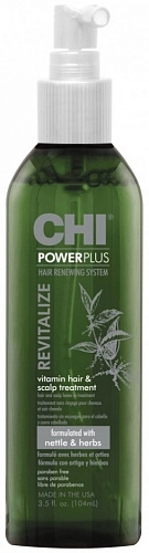 CHI, Power Plus, Revitalize Vitamin Hair & Scalp Treatment, Восстанавливающий уход за волосами и кожей головы, 104мл 