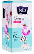 BELLA, Ультратонкие женские гигиенические ежедневные прокладки PANTY, aroma fresh, (60 шт/упак)