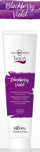 BACO, COLOREFRESH, Оттеночный кондиционер с ежевичным уксусом, Blackberry Violet, 175 мл
