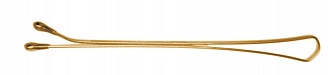 DEWAL, Невидимки золотистые, прямые 40 мм, SLN40P-5/60, (60 шт/упак)