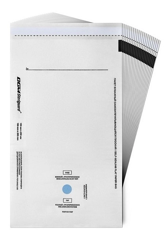 DGM Steriguard, Пакет бумажный самозапечатывающийся, для медицинской стерилизации, 150*250, (100шт/упак)