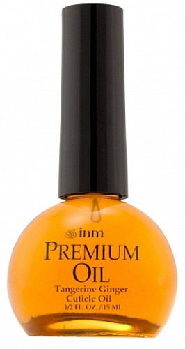INM, Масло для кутикулы с ароматом мандарина Premium Tangerine/Ginger Cuticle Oil, 13,3 мл